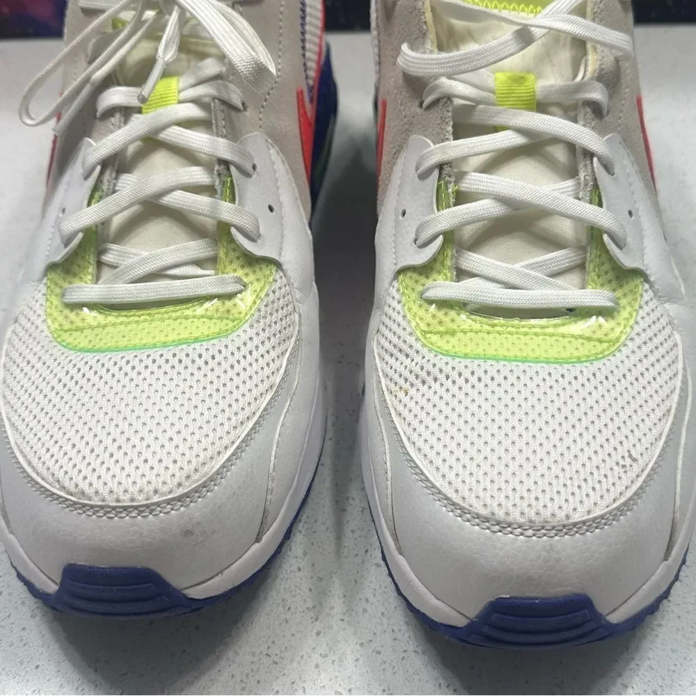 Nike‎ Air Max Excee AMD Shoes Mens Sz 12 Athletic White Retro Neon DD2985-100